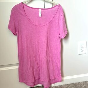 Lularoe Short Sleeve High Low Top